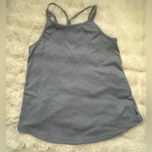 Women’s Nike Blue/Gray Stripe Tank Top Dry Fit Sz Medium